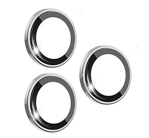 TDG KuzGuard iPhone 17 Pro/17 Pro Max AR Lens, Silver