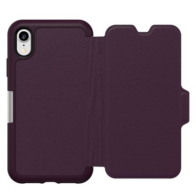 OtterBox iPhone XR Strada Series, Royal Blush (Bloom/Rose)
