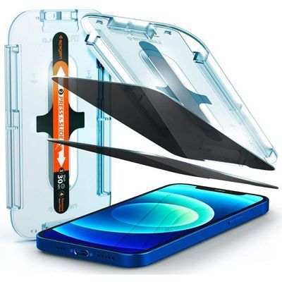 755147-Spigen iPhone 12 mini Screen Protector, Glas.
