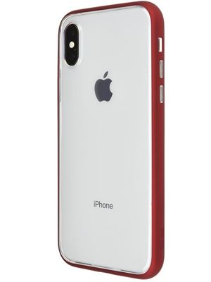 Power Support iPhone X Air Jacket Shock-Proof, Metallic Red