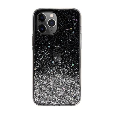SwitchEasy iPhone 12 / iPhone 12 Pro Starfield PC+TPU Case, Transparent Black