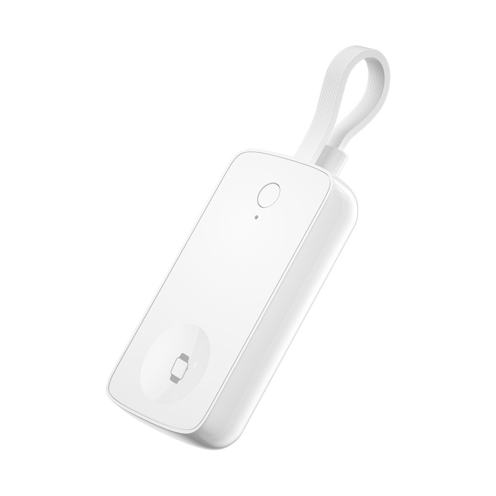 WiWU M22 Ark 2 in 1 Watch Charger, White