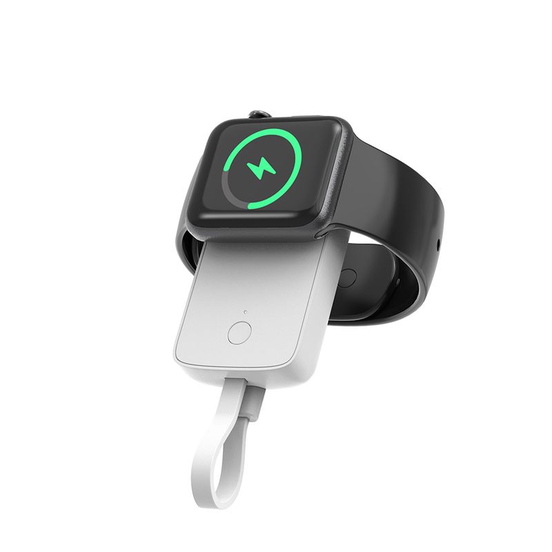 WiWU M22 Ark 2 in 1 Watch Charger, White