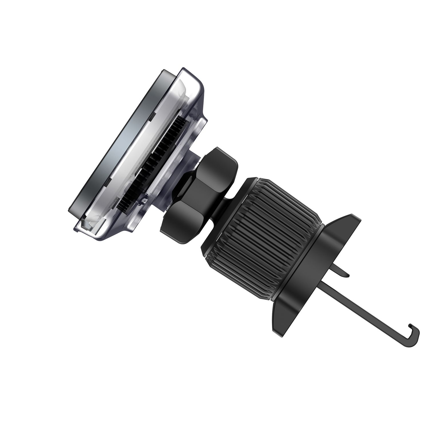 WiWU CH324 Aurora Wireless Car Charger, Black