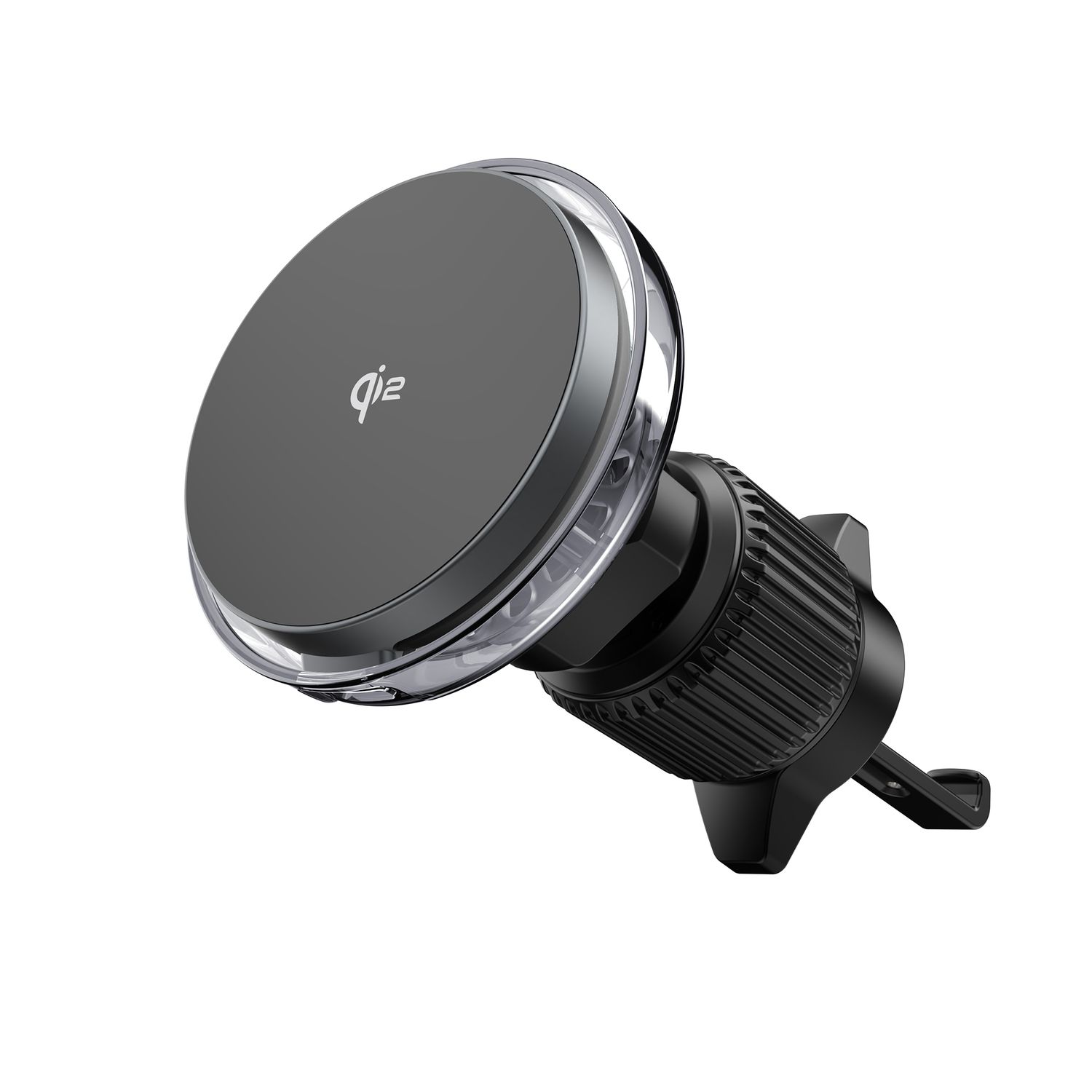 WiWU CH324 Aurora Wireless Car Charger, Black