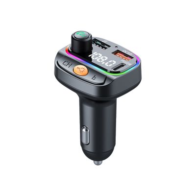 WiWU QC031 MP3 Wireless Car Charger, Black