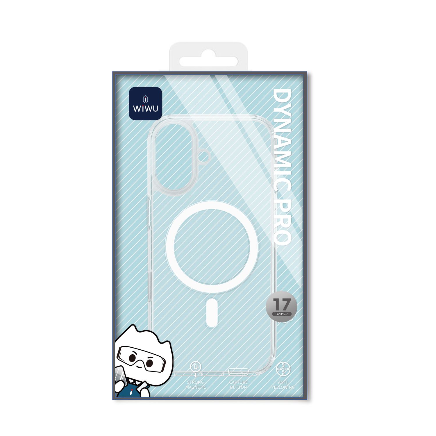 WiWU iPhone 17 Dynamic Pro Case, Clear