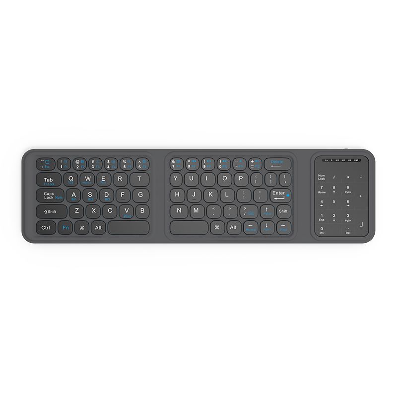 WiWU FMK05 Foldable Wireless Keyboard, Grey