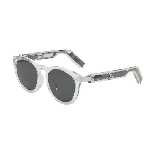 010033-JBL SOUNDGEAR FRAMES ROUND WIRELESS AUDIO GLASSES, PEARL