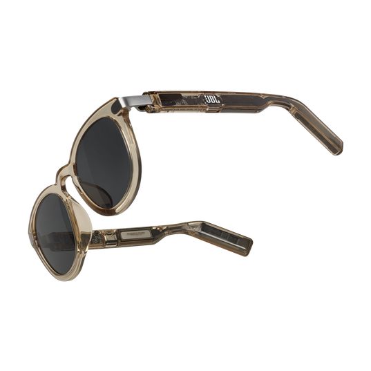 010040-JBL SOUNDGEAR FRAMES ROUND WIRELESS AUDIO GLASSES, AMBER