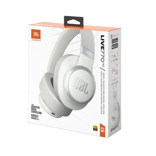 JBL LIVE 770NC, WHITE