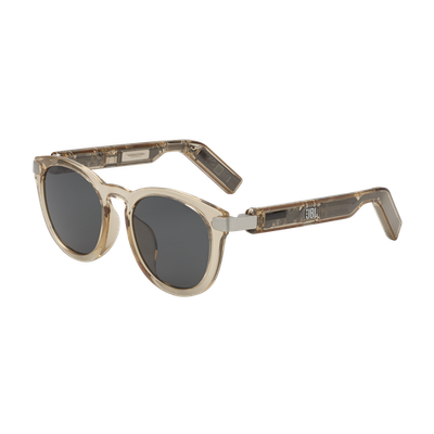 010040-JBL SOUNDGEAR FRAMES ROUND WIRELESS AUDIO GLASSES, AMBER