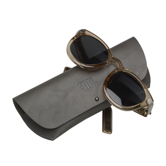 010040-JBL SOUNDGEAR FRAMES ROUND WIRELESS AUDIO GLASSES, AMBER