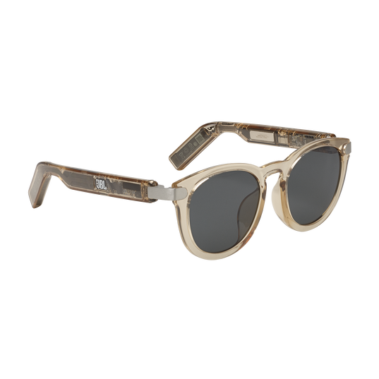 010040-JBL SOUNDGEAR FRAMES ROUND WIRELESS AUDIO GLASSES, AMBER