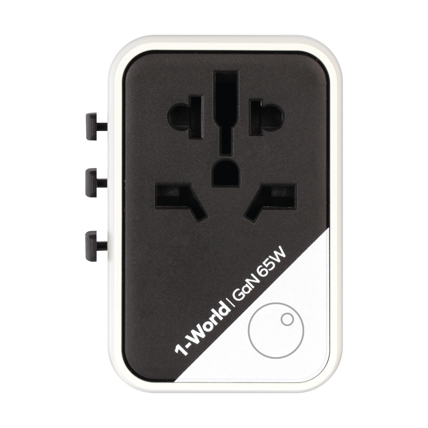 Momax UA8 70W GaN 5-Port + AC Travel Adapter, Black