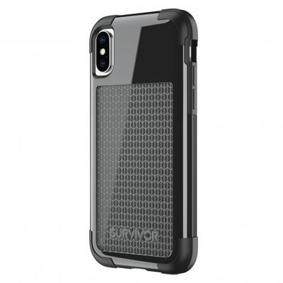 &lt;p&gt;Griffin iPhone X Survivor Fit, Black/Black (GB43791)&lt;/p&gt;