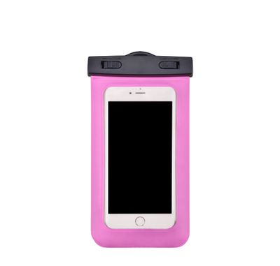 Devia Waterproof Bag Neon Multi-functional, Rose Red