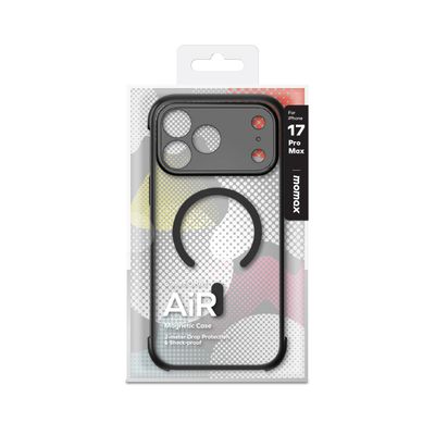 Momax iPhone 17 Pro Max AiR Case, Black (MAAP25XLD)