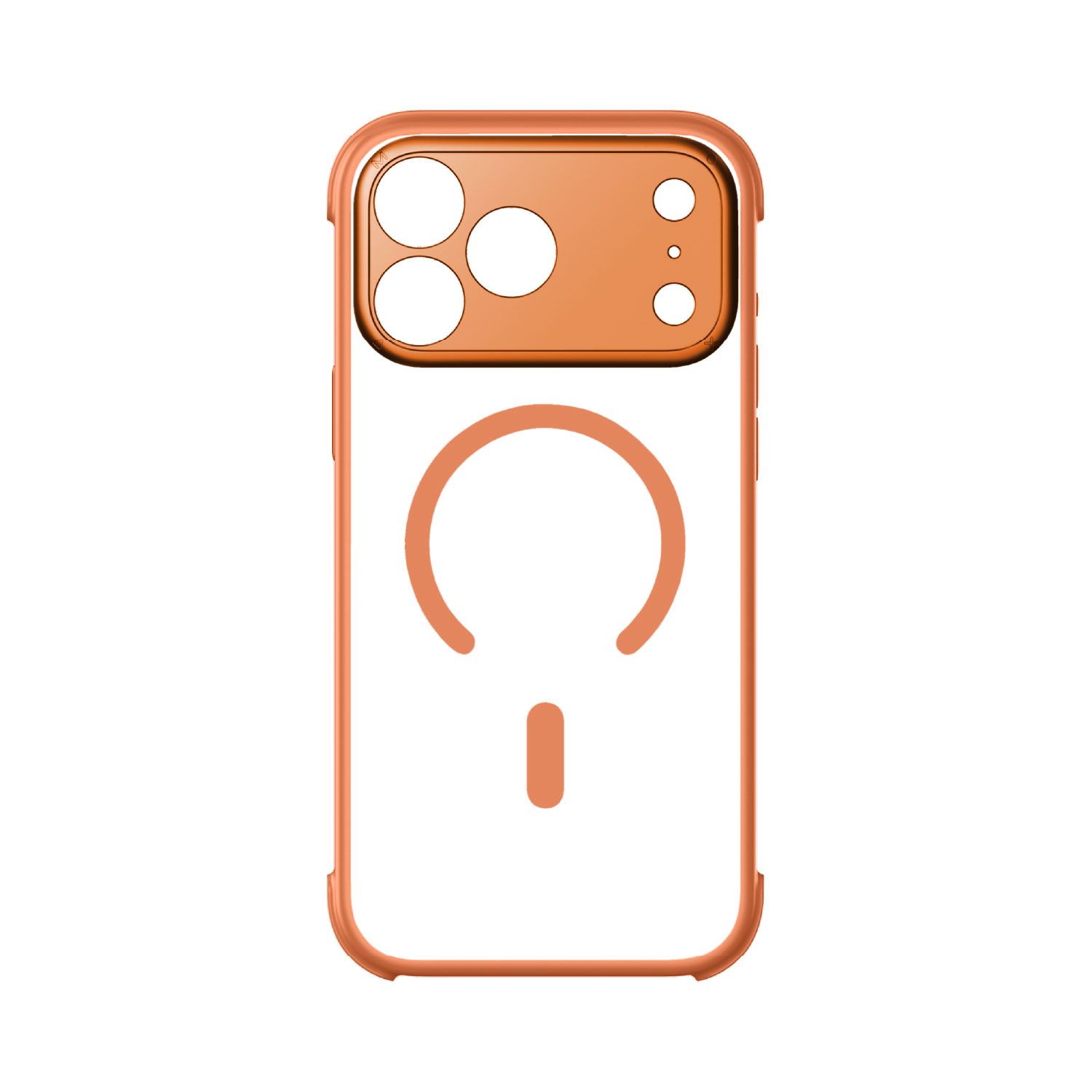 Momax iPhone 17 Pro Max AiR Case, Orange (MAAP25XLM)