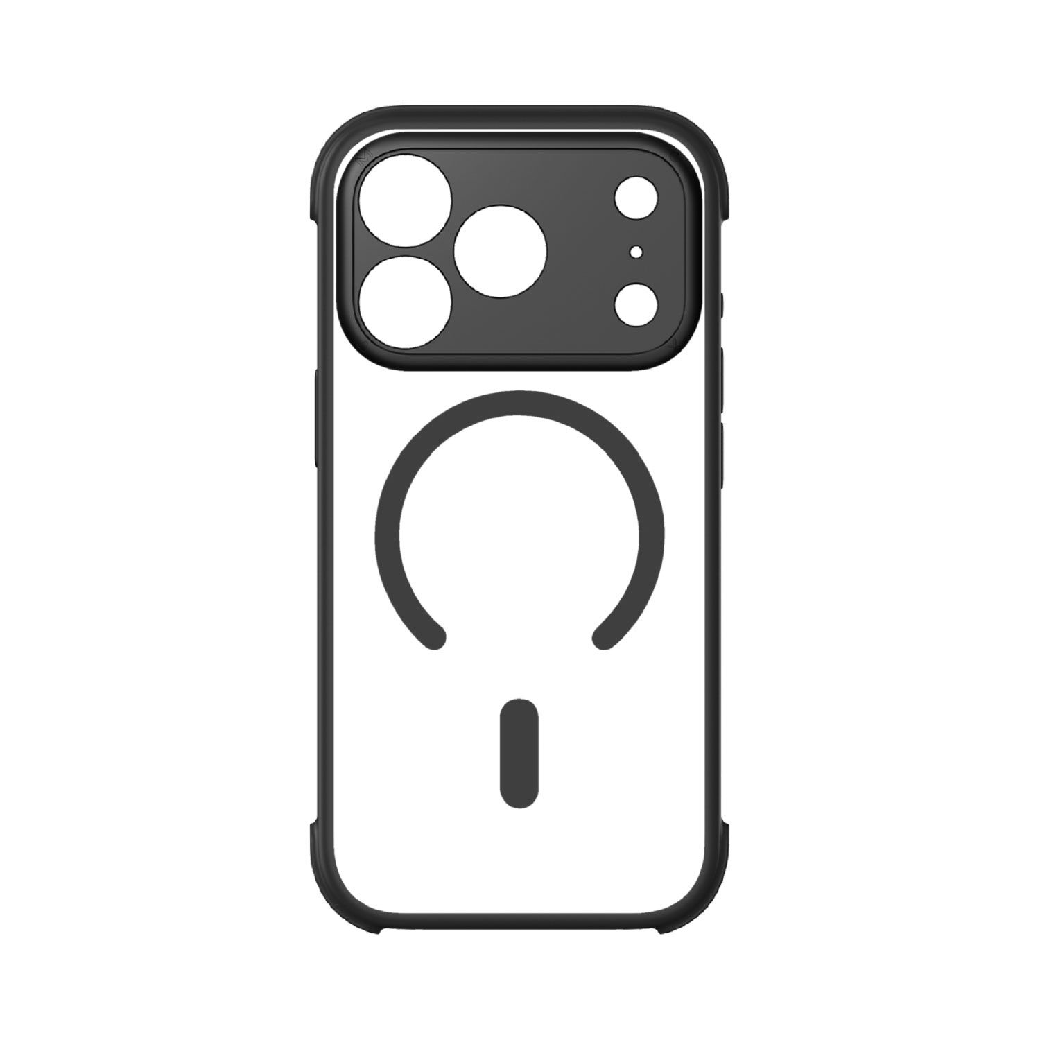 Momax iPhone 17 Pro AiR Case, Black (MAAP25MD)