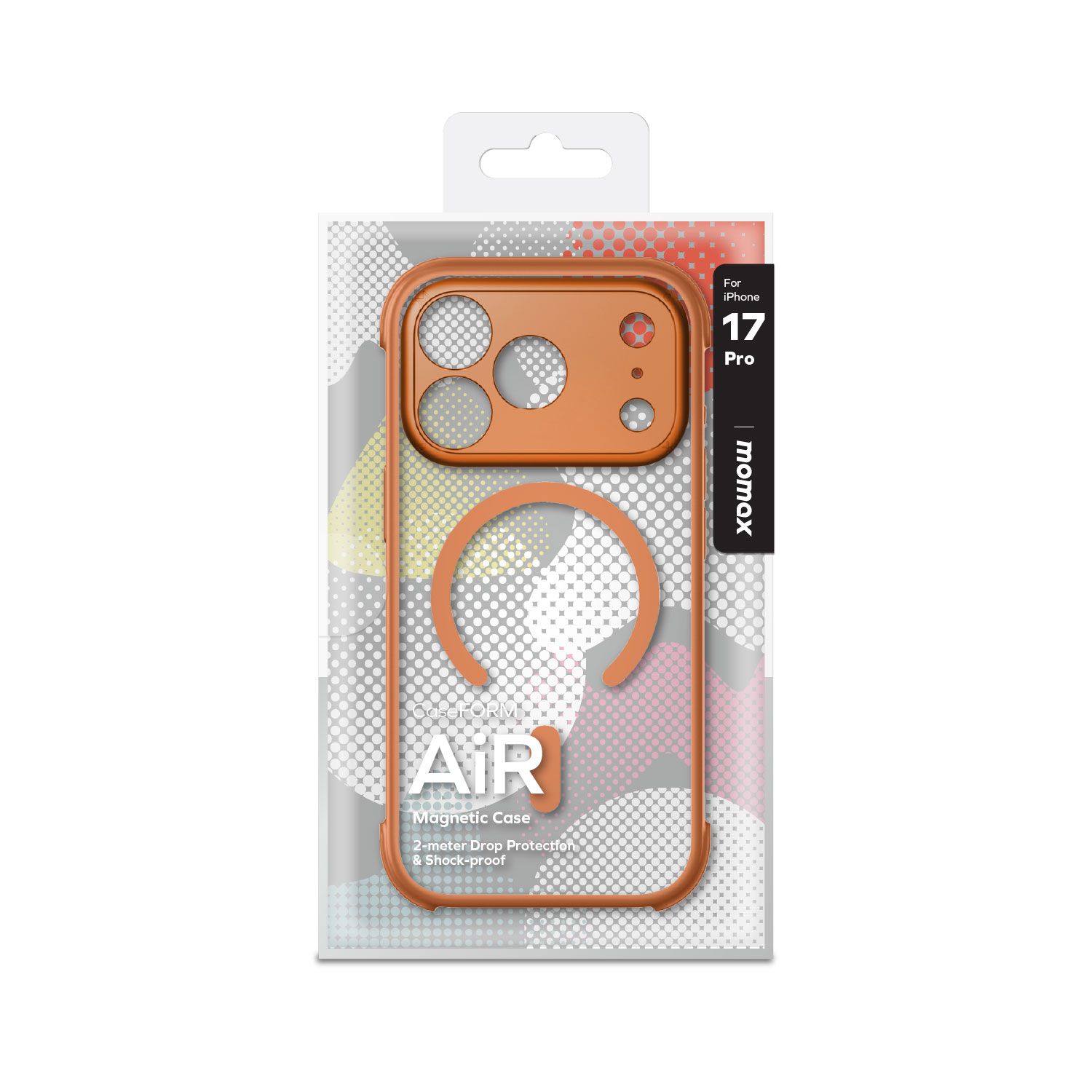 Momax iPhone 17 Pro AiR Case, Orange (MAAP25MM)