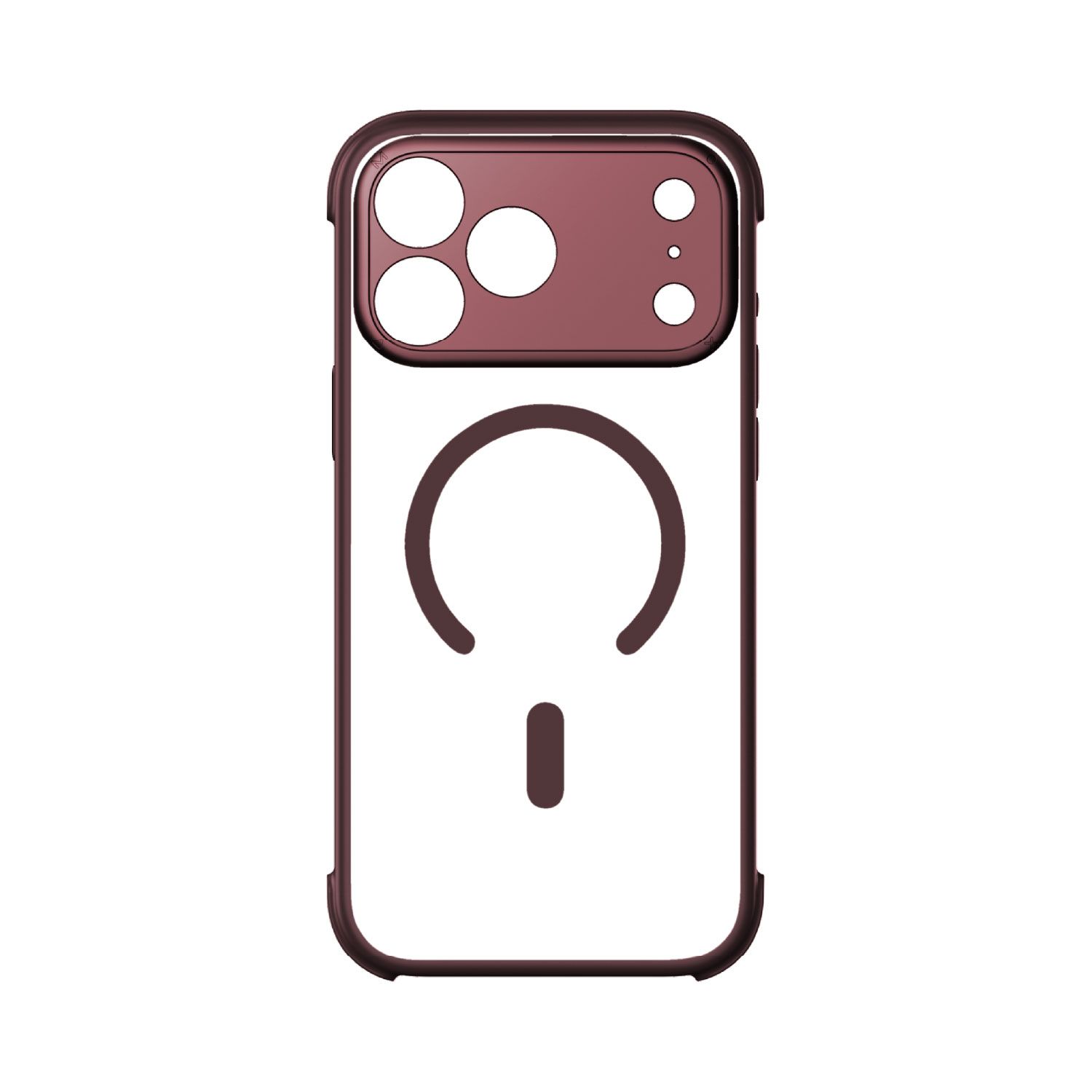 Momax iPhone 17 Pro AiR Case, Red (MAAP25MR)