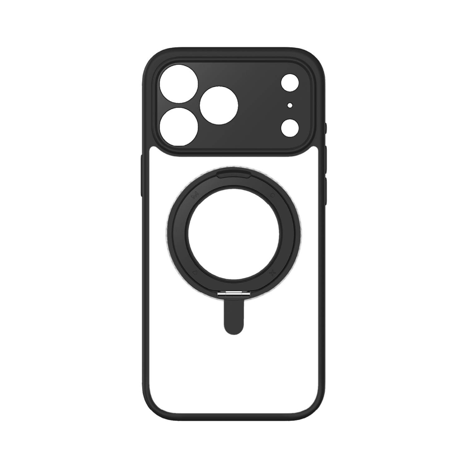Momax iPhone 17 Pro Max Roller Case, Black (MRAP25XLD)