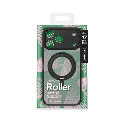 Momax iPhone 17 Pro Max Roller Case, Black (MRAP25XLD)