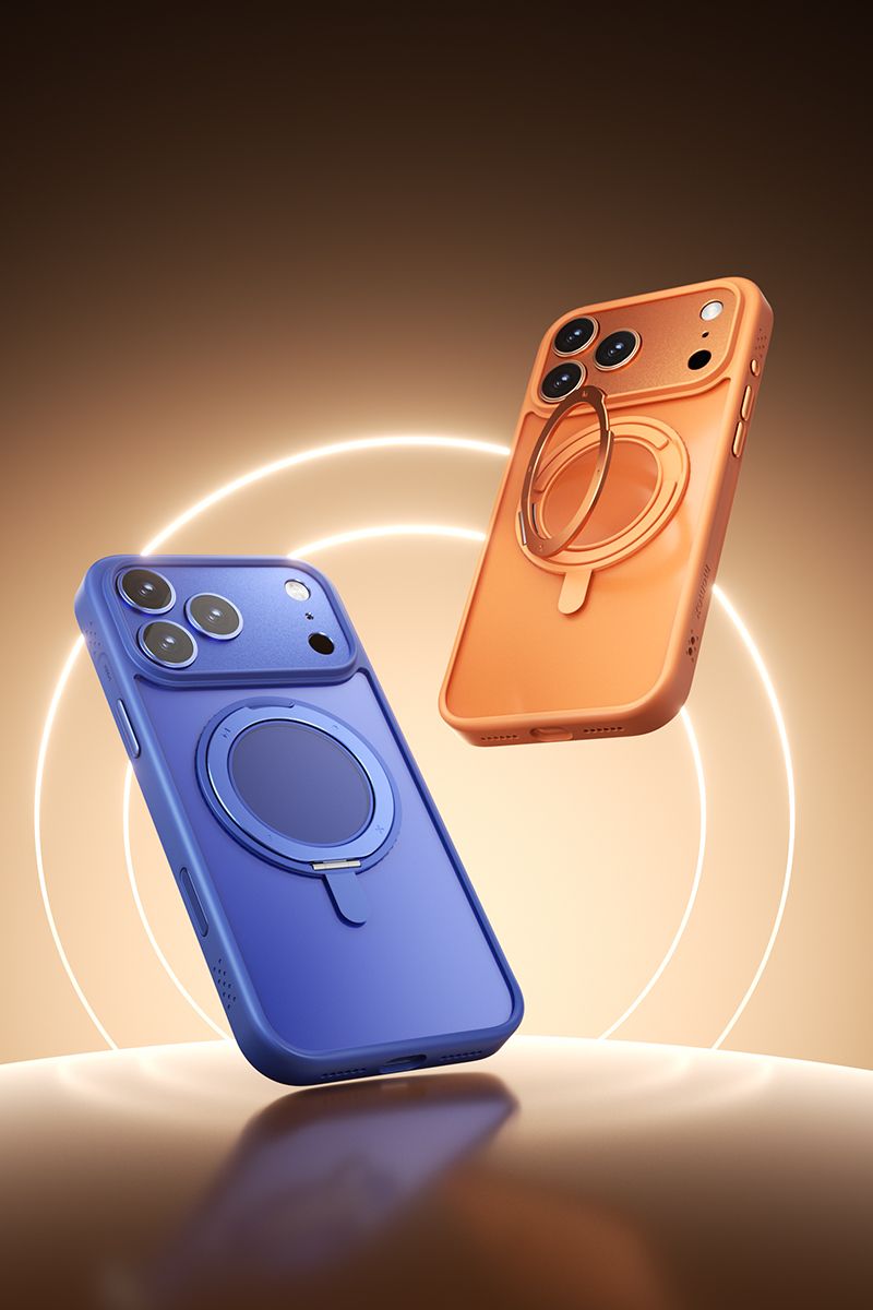 Momax iPhone 17 Pro Max Roller Case, Orange (MRAP25XLM)