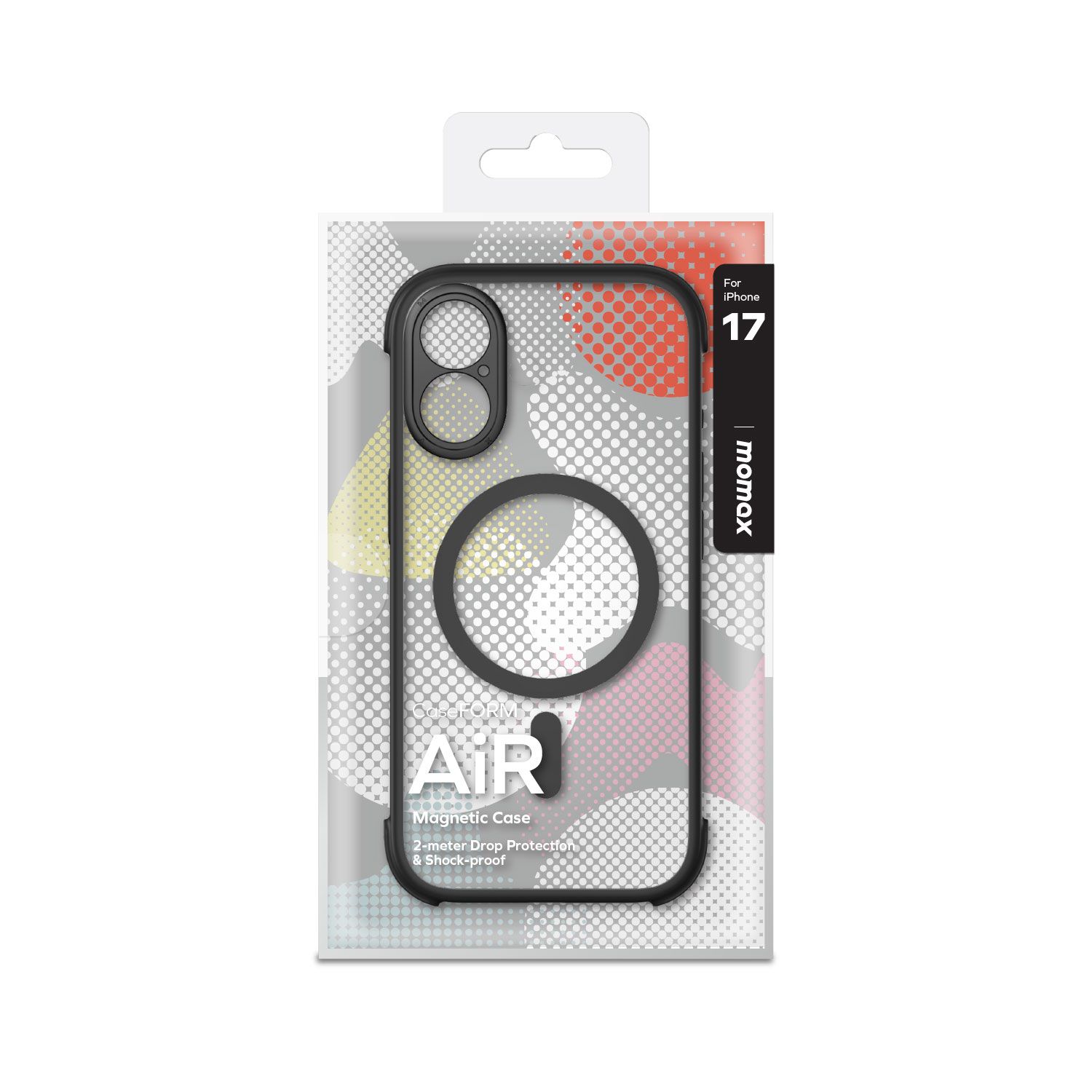 Momax iPhone 17 AiR Case, Black (MAAP25SD)