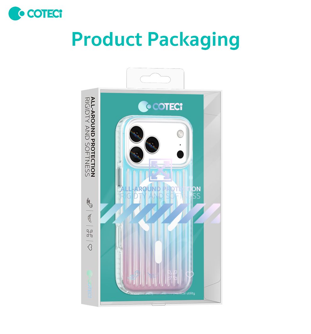 COTECi iPhone 17 Pro Glossy Case, Black