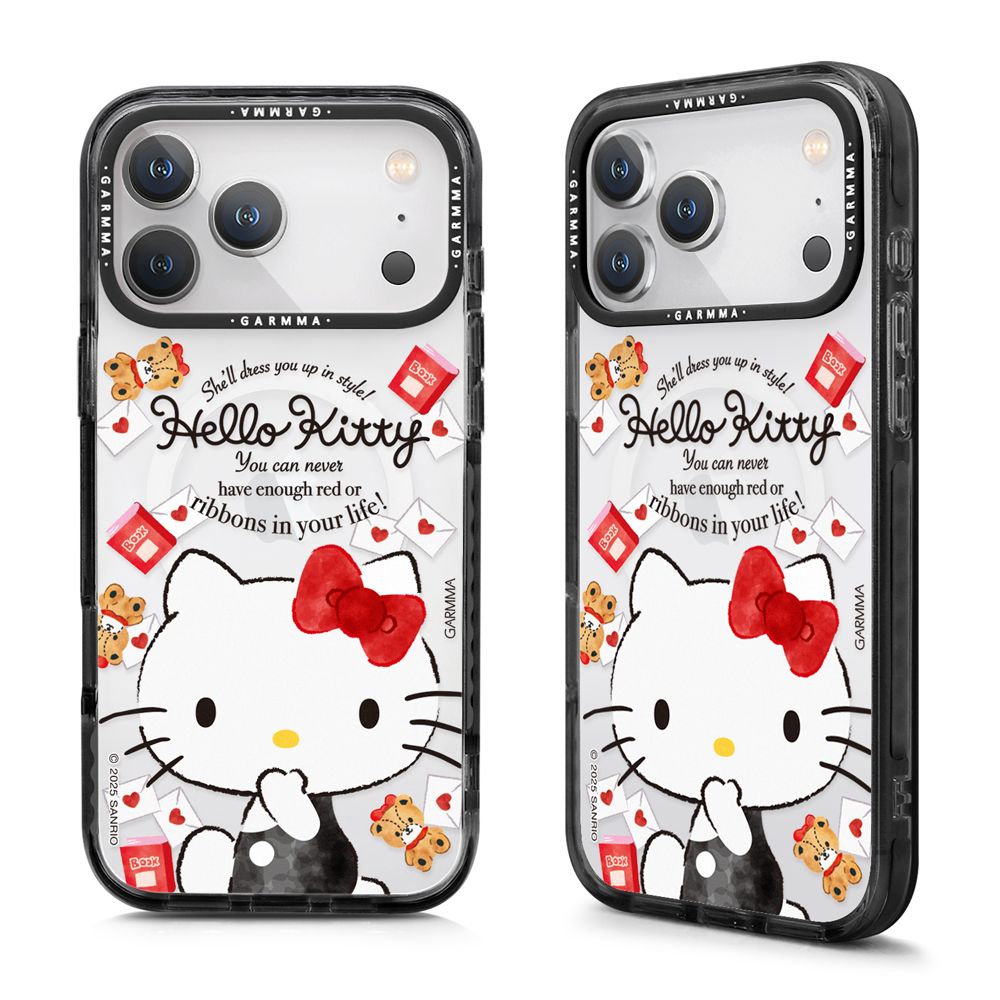 Sanrio Garmma iPhone 17 Pro Max MagSafe Case, Hello Kitty Bear love Letter