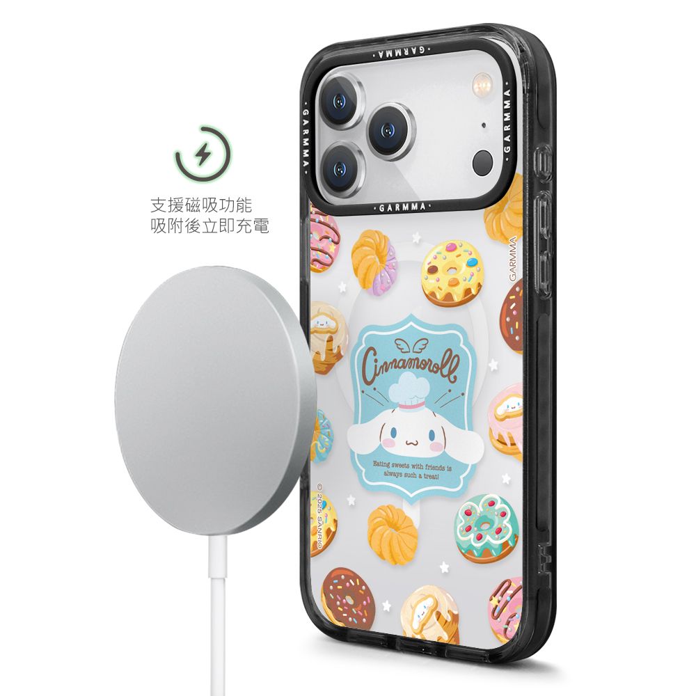 Sanrio Garmma iPhone 17 Pro MagSafe Case, Cinnamoroll Dessert Tycoon