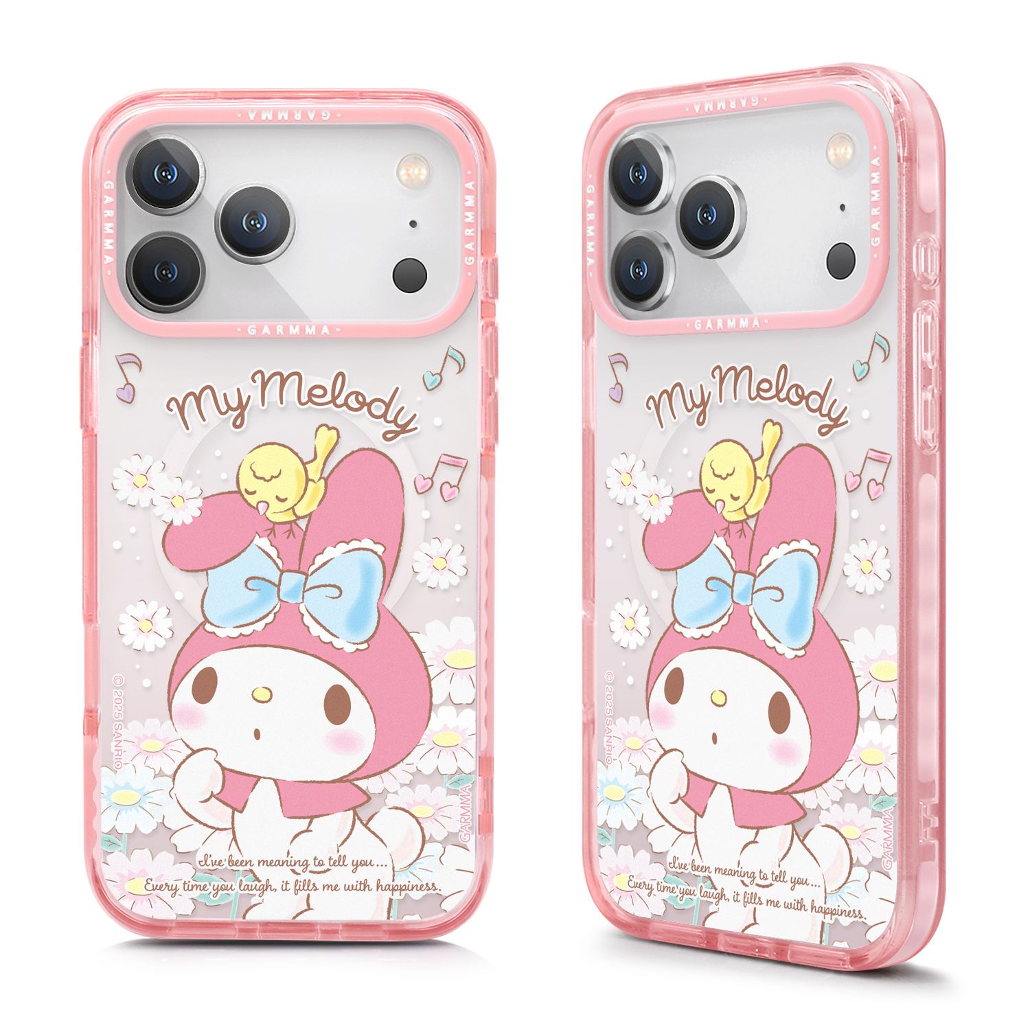 Sanrio Garmma iPhone 17 Pro MagSafe Case, My Melody White Flower