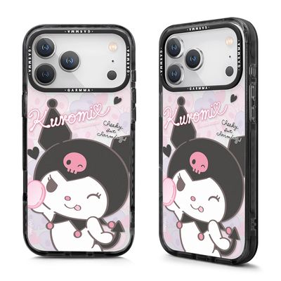 Sanrio Garmma iPhone 17 Pro MagSafe Case, Kuromi Heart Shoot