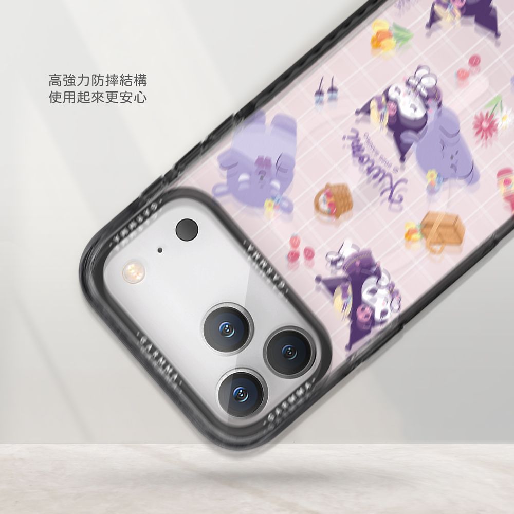 Sanrio Garmma iPhone 17 Pro Max MagSafe Case, Kuromi Picnic Time