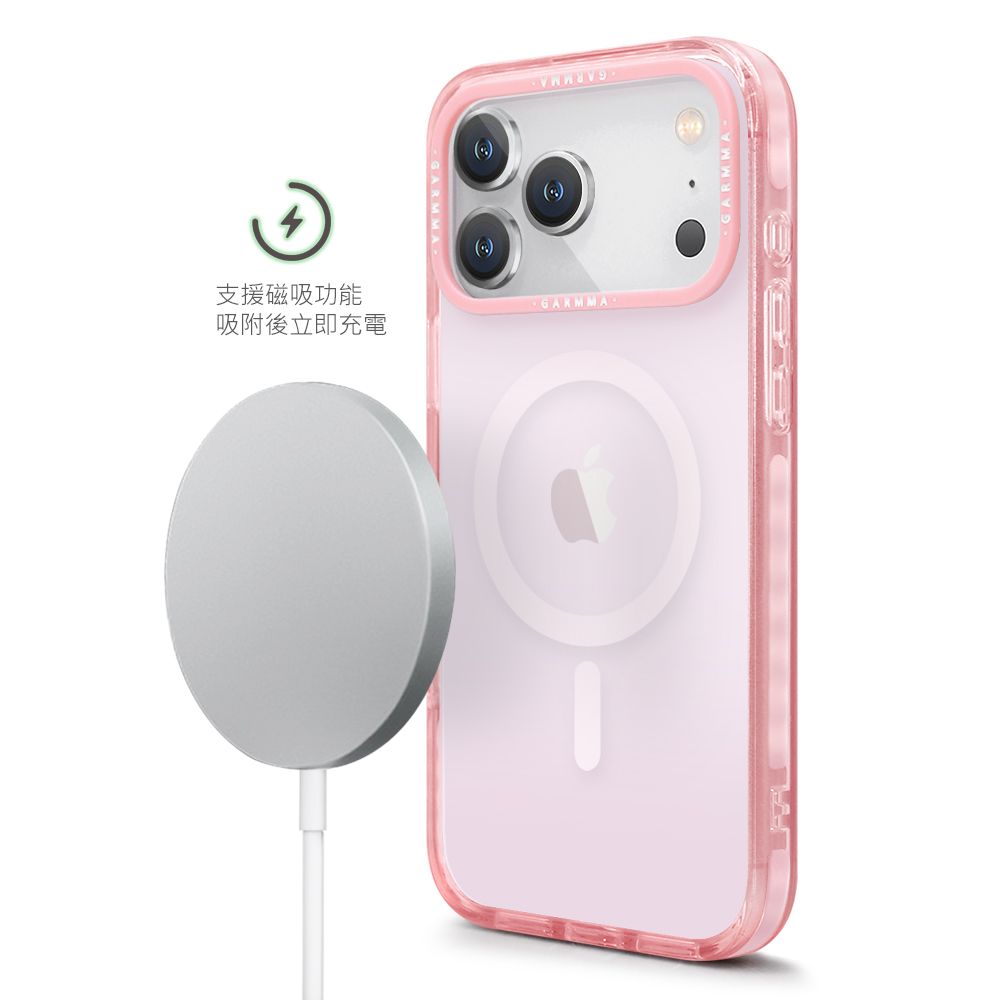 Garmma iPhone 17 Pro Max MagSafe Case, Pink