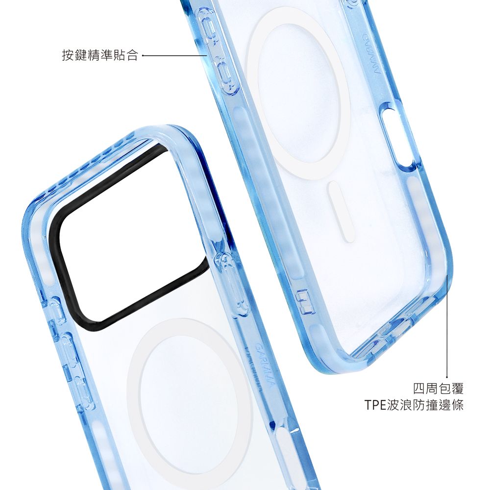 Garmma iPhone 17 Pro MagSafe Case, Blue