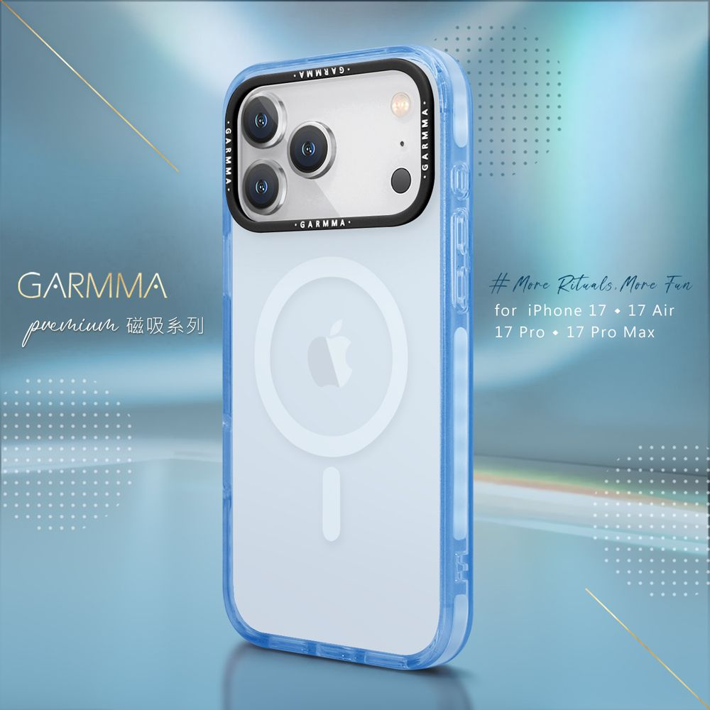 Garmma iPhone 17 Pro MagSafe Case, Blue