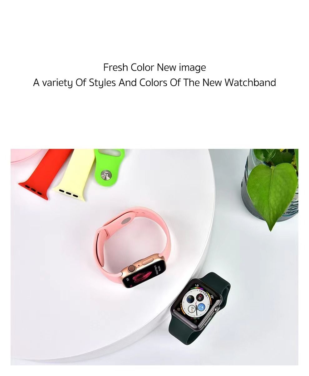 COTECI Apple Watch Sports Band,42/44/45/46/49mm, Starlight