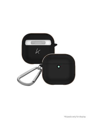 KZDOO AirPods 4 CrashGuard Case, Black