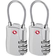 &lt;p&gt;COTECi TSA Zinc Alloy Combination Lock, Silver&lt;/p&gt;