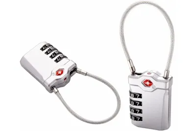 COTECi TSA TR005 Combination Lock, White