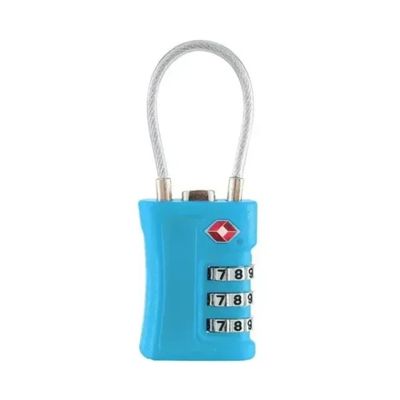 &lt;p&gt;COTECi TSA Wire Combination Lock, Blue&lt;/p&gt;