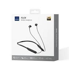 WiWU GB05 Flex Wireless Neckband Earphone, Black