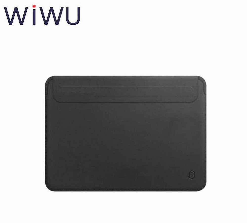 WiWU MacBook Pro 16.2 Skin Pro II Leather Sleeve, Black