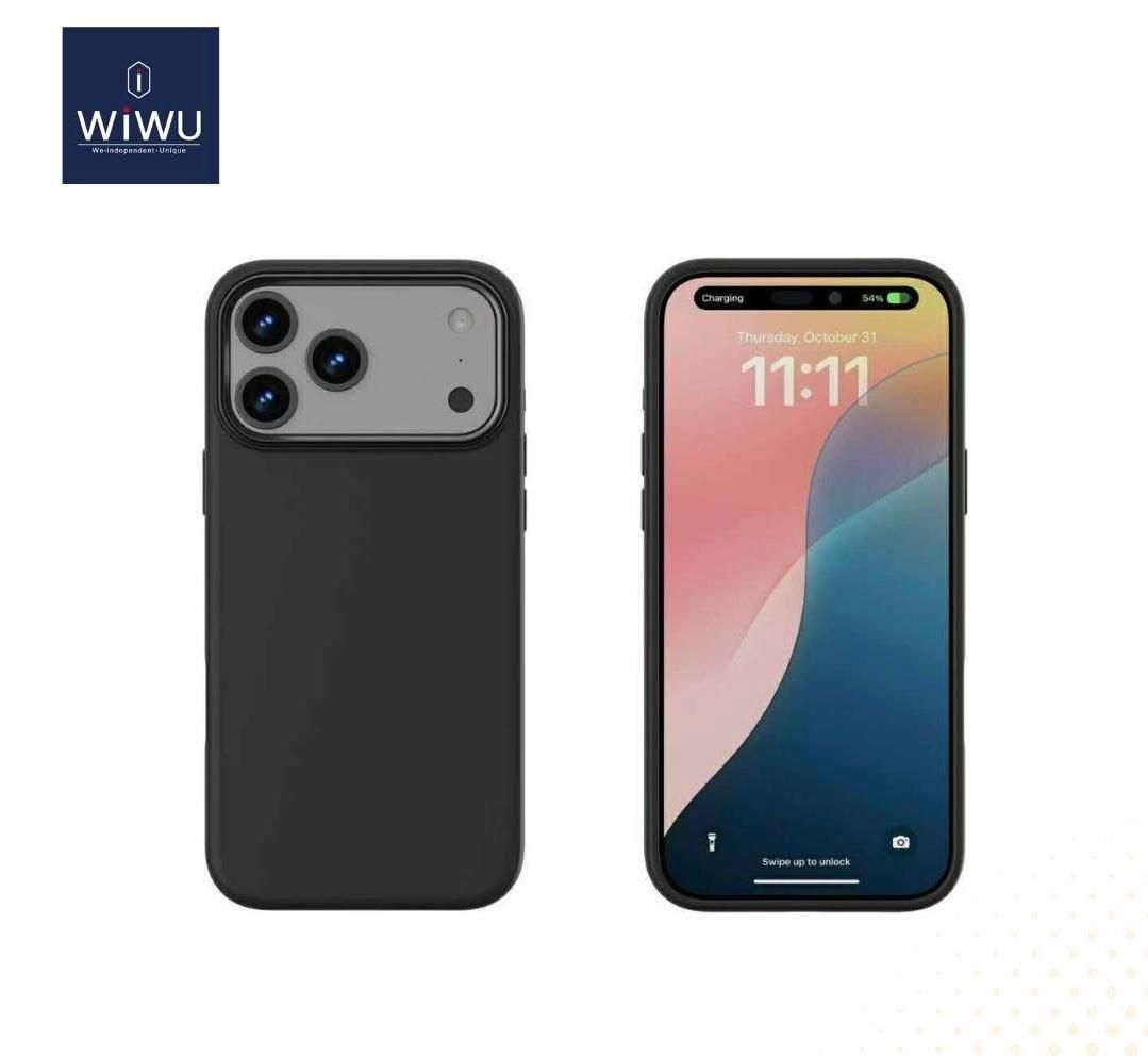 WiWU iPhone 17 Skin Touch, Black