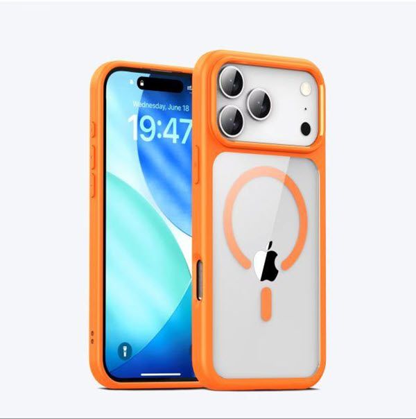 WiWiWU iPhone 17 Pro Armor Pro, Orange