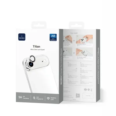 WiWU iPhone Air Titan Lens Guard, Blue