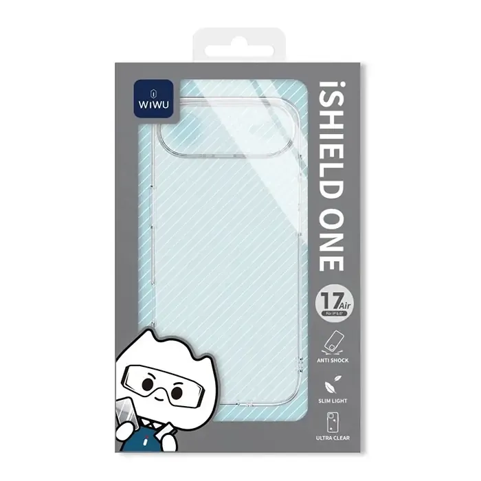 WiWU iPhone Air iShield Ultra Case, Clear